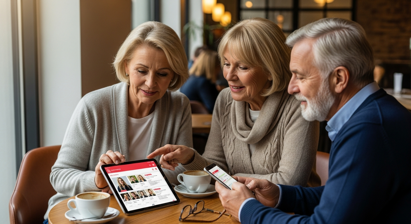 Guide til nettdating for eldre voksne