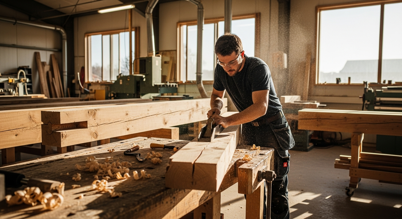 Kestävää rakentamista puumateriaaleilla