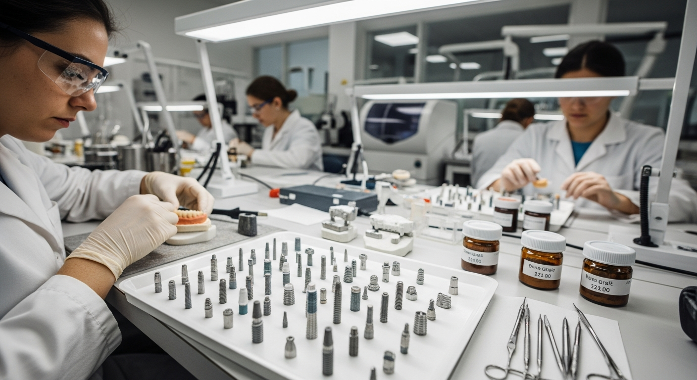 Pricing Features of Dental Implants Globally