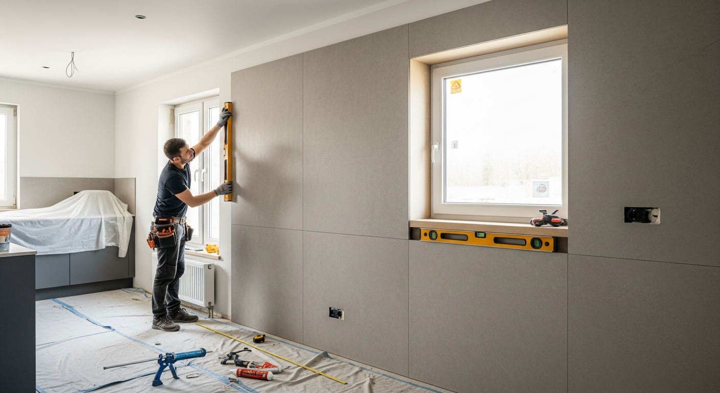 Mutfak ve Banyo Duvarları İçin Modern Kaplamalar