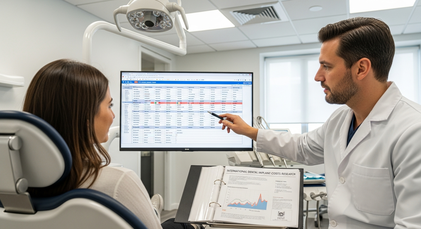 Дослідження вартості дентальних імплантів у різних країнах