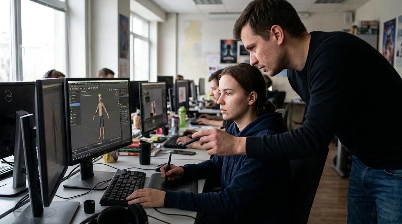 Animacijos studijos: įgūdžiai ateities kūrėjams
