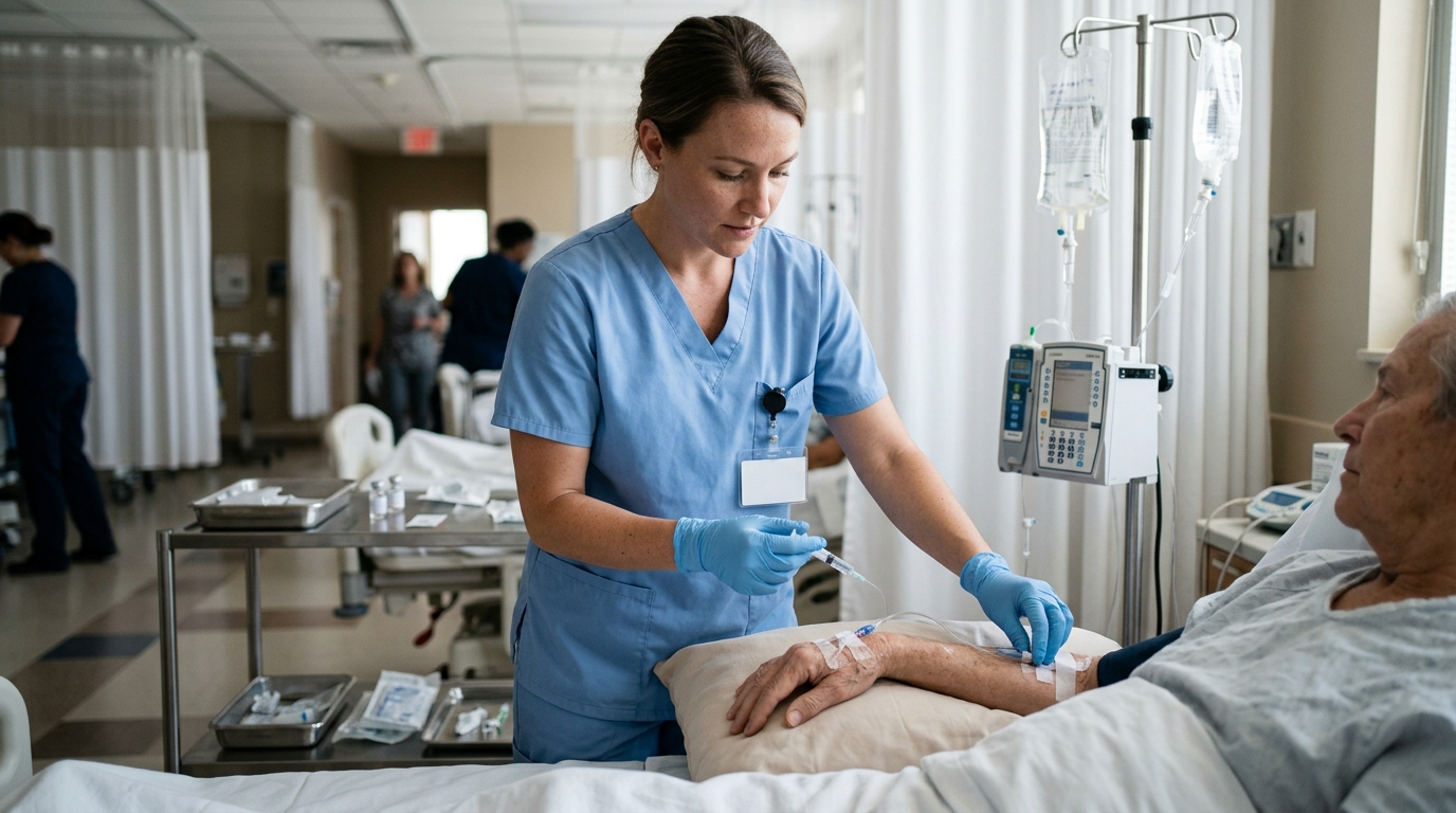 Procedimientos clinicos de infusion electrolitica