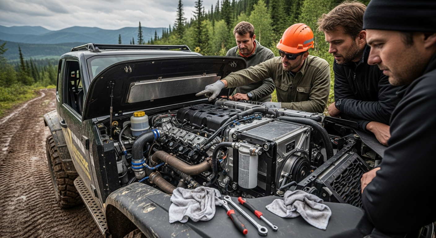 Innovaciones técnicas en motores para terrenos difíciles
