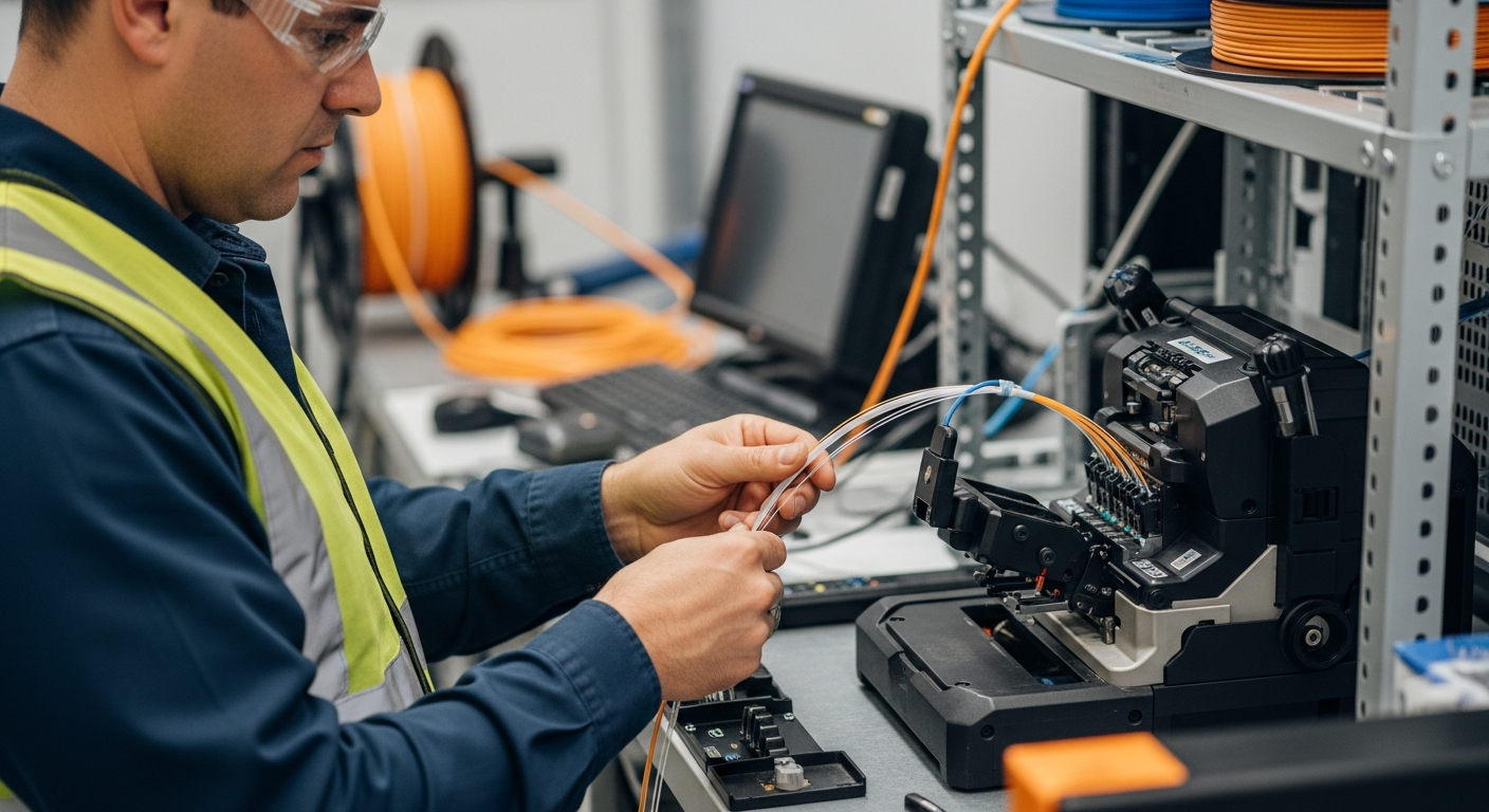 Impact of Fiber Optics on Data Transmission