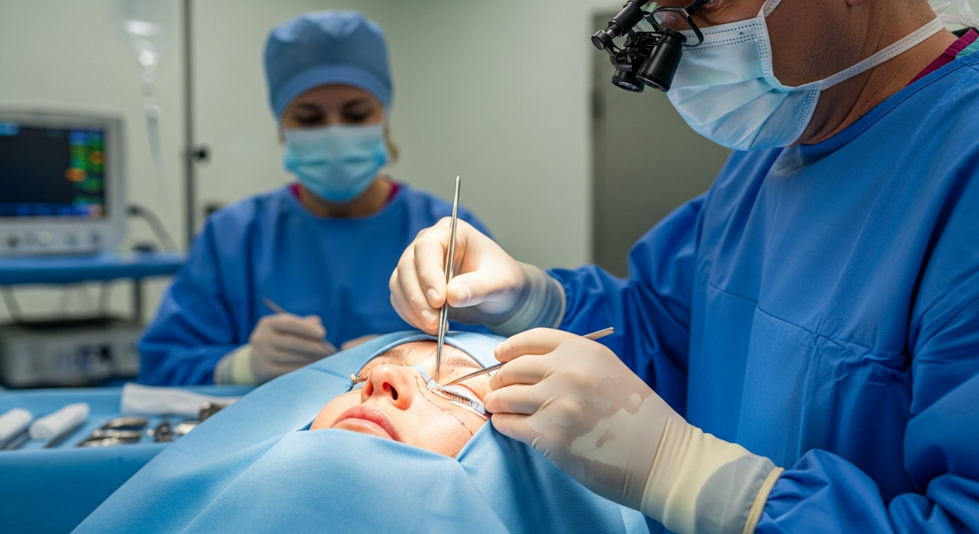 Αναλυτική παρουσίαση της βλεφαροπλαστικής.