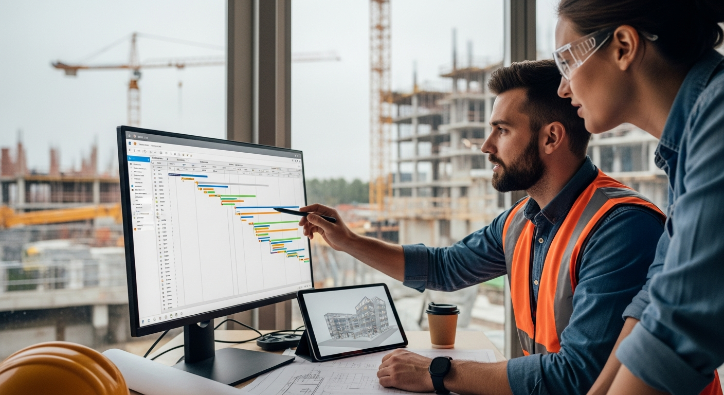 ניהול משאבים בפרויקטי בנייה