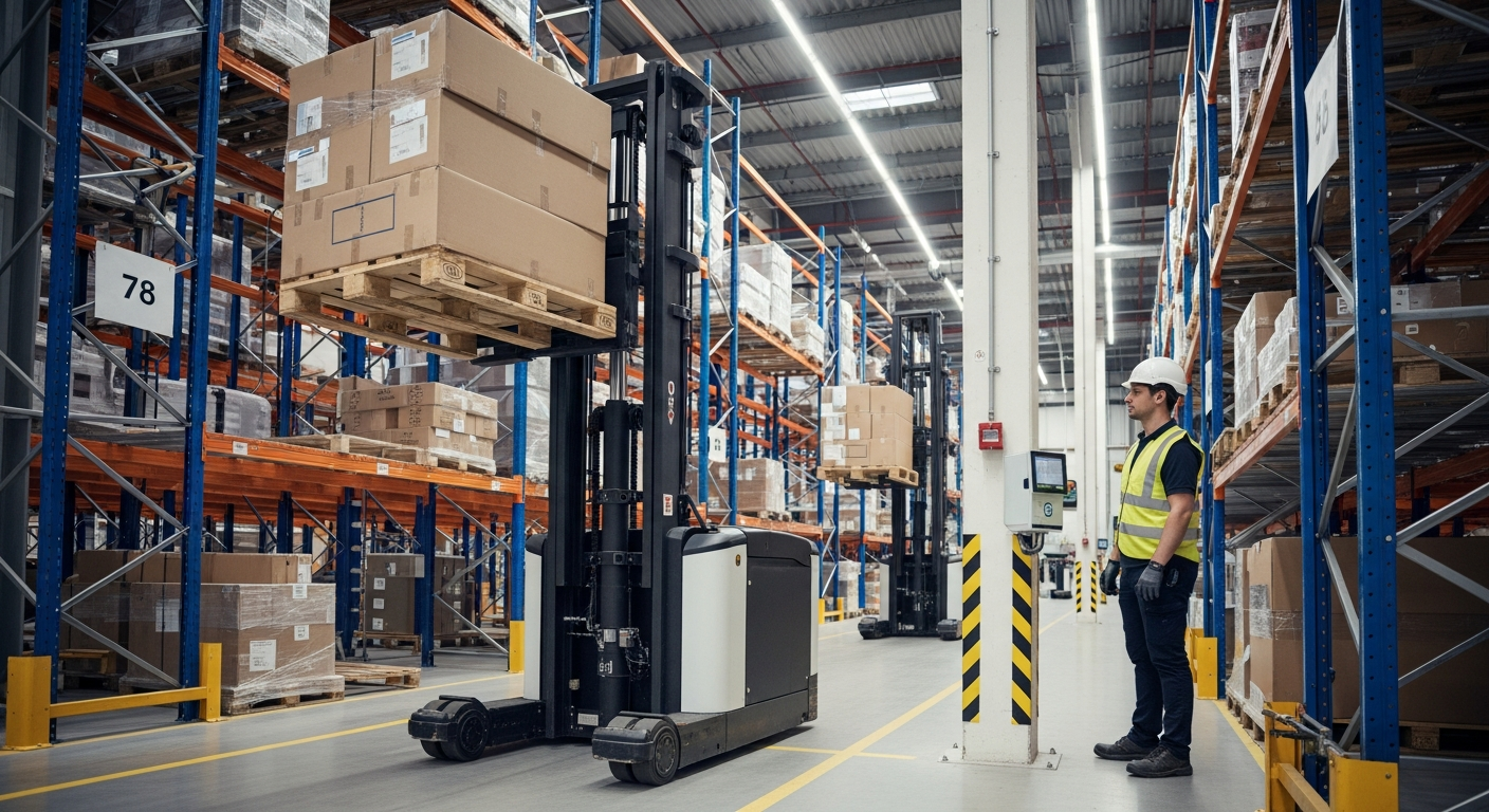 Technologische vooruitgang in magazijnvoertuigen