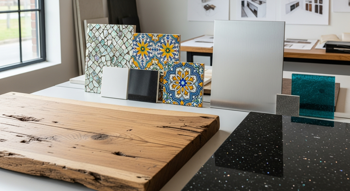 Materialen voor keukens uit diverse werelddelen