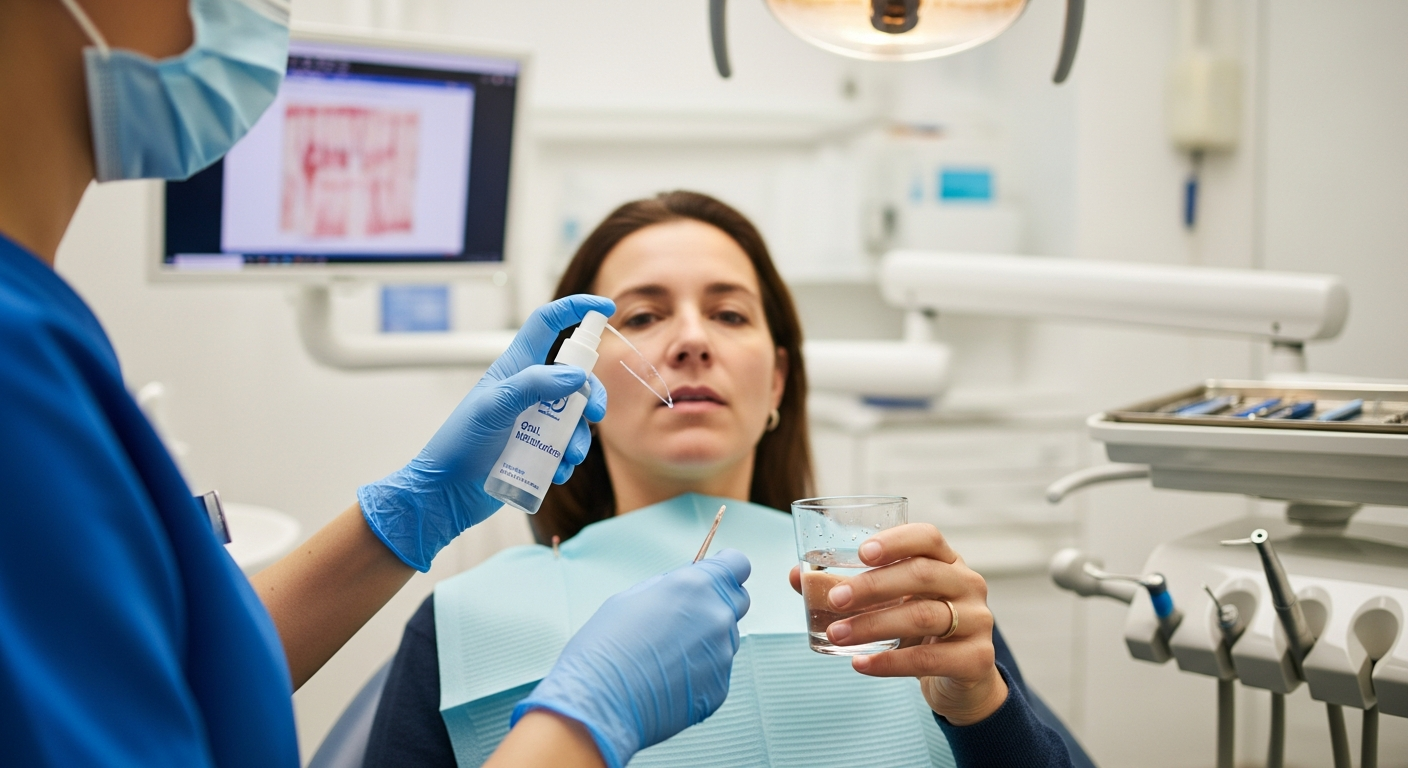 Gestire la sensazione di secchezza nella cavità orale