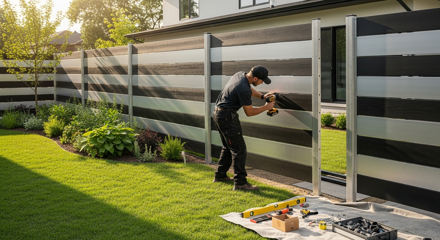 นวัตกรรมการออกแบบแผงรั้วสำเร็จรูปเพื่อความเป็นส่วนตัว