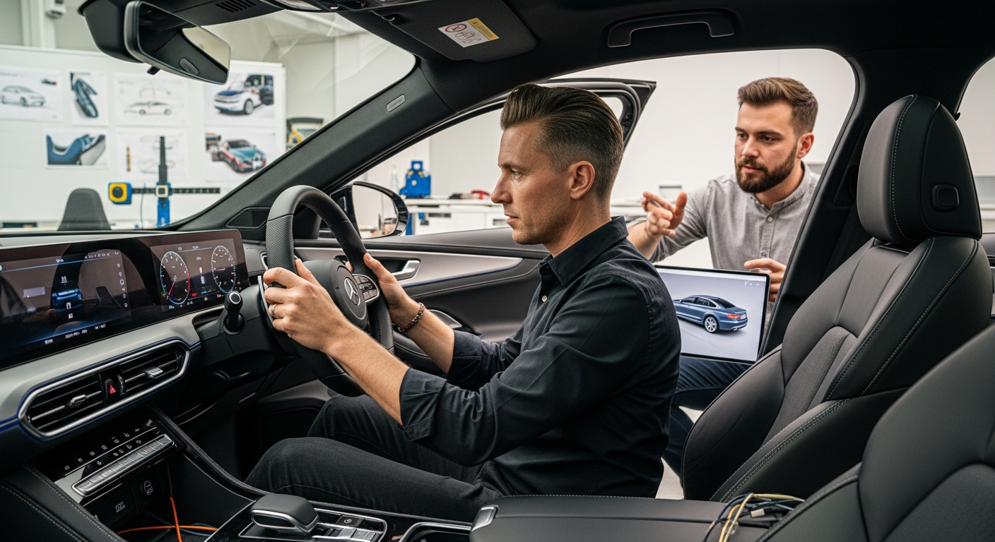 Designing for Driver Ergonomics in Modern Cars