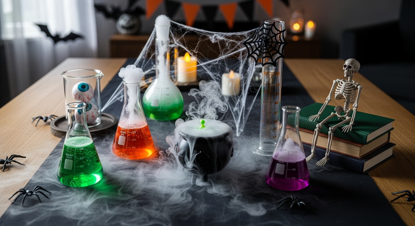 Mad Scientist Lab: Fun and Spooky Halloween Science Experiments for Kids