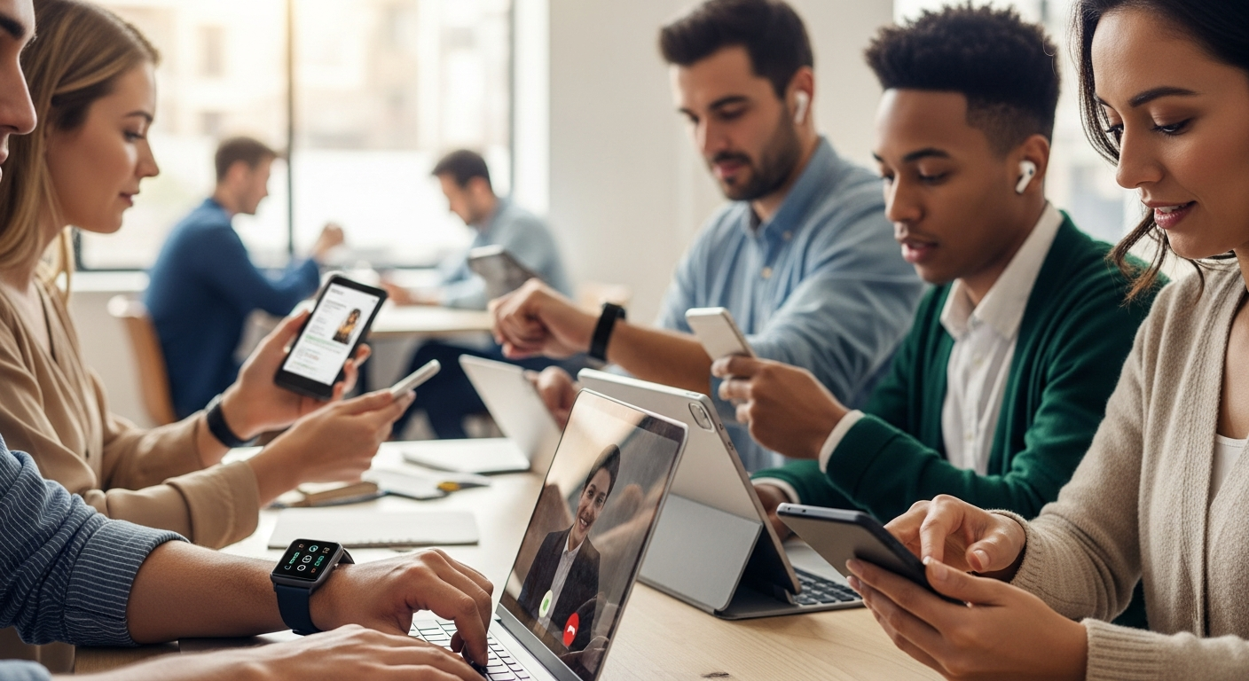 Conectividade diária através de acessórios tecnológicos