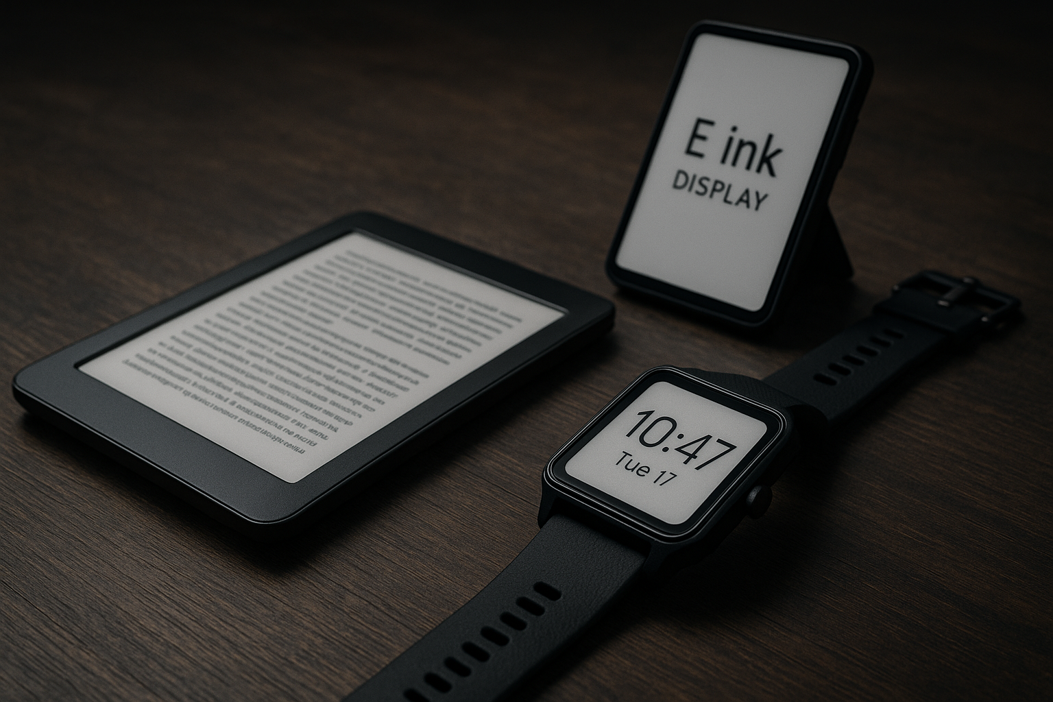 E-ink: Reshaping the Future of Low-Power Consumption Devices