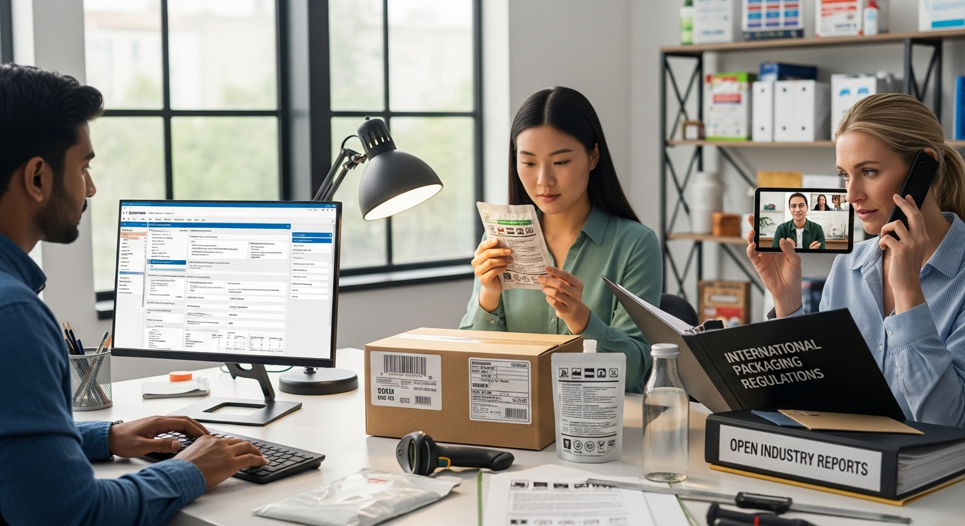 Standarder för internationell förpackningsefterlevnad