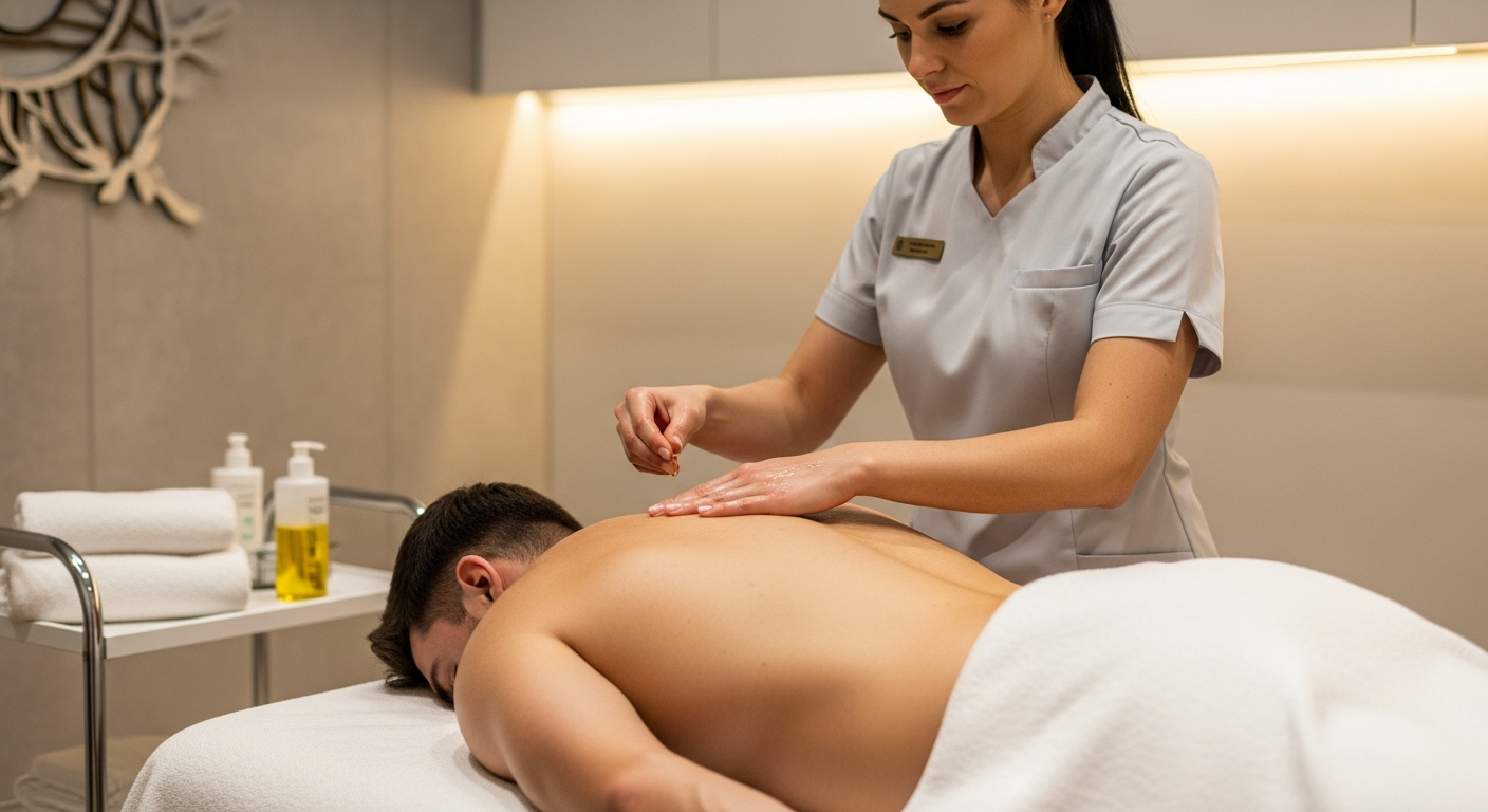 Female Specialist Support for Male Physical Wellness