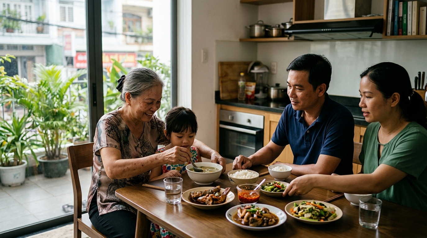 Cải thiện chất lượng sống cho gia đình nhiều thế hệ