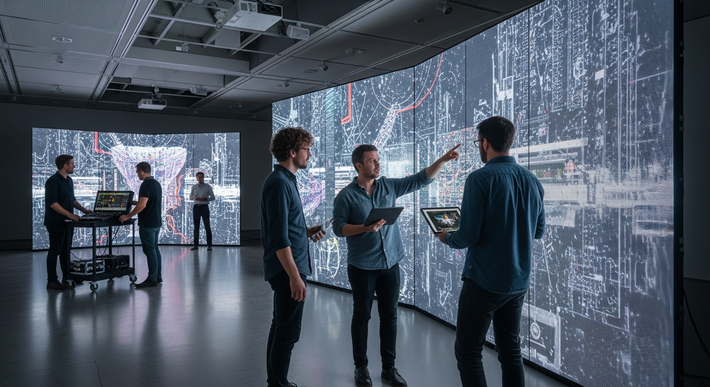 Curating Digital Art: New Frontiers in Exhibition Spaces