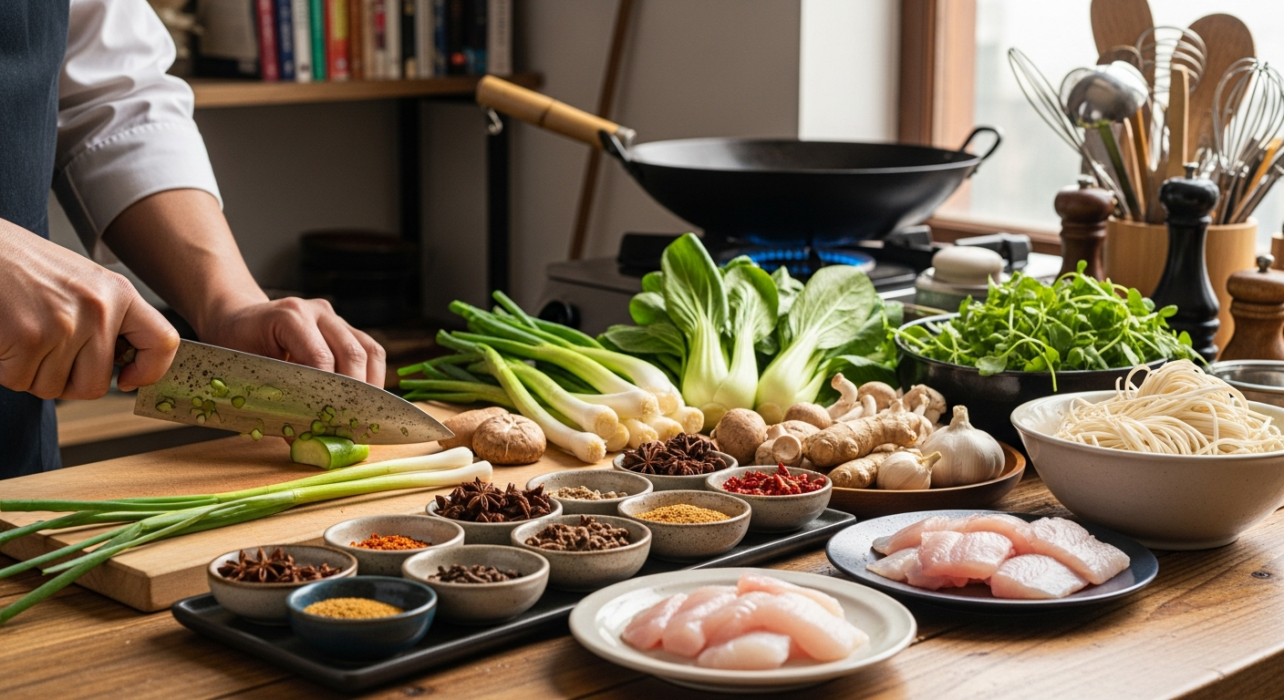 Ingredients and Preparation Methods in World Cuisine