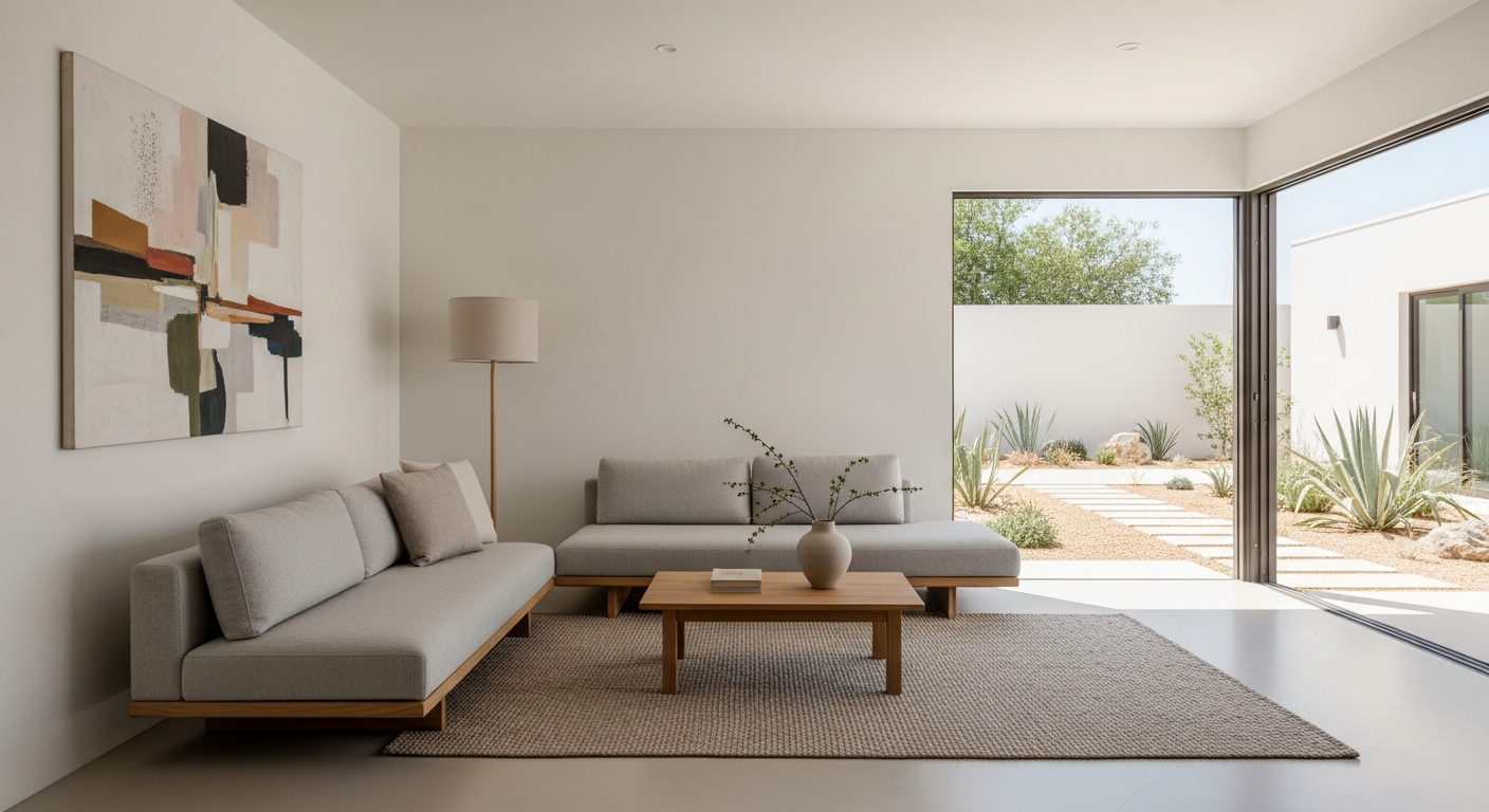 Minimalist Principles for a Clutter-Free Residence