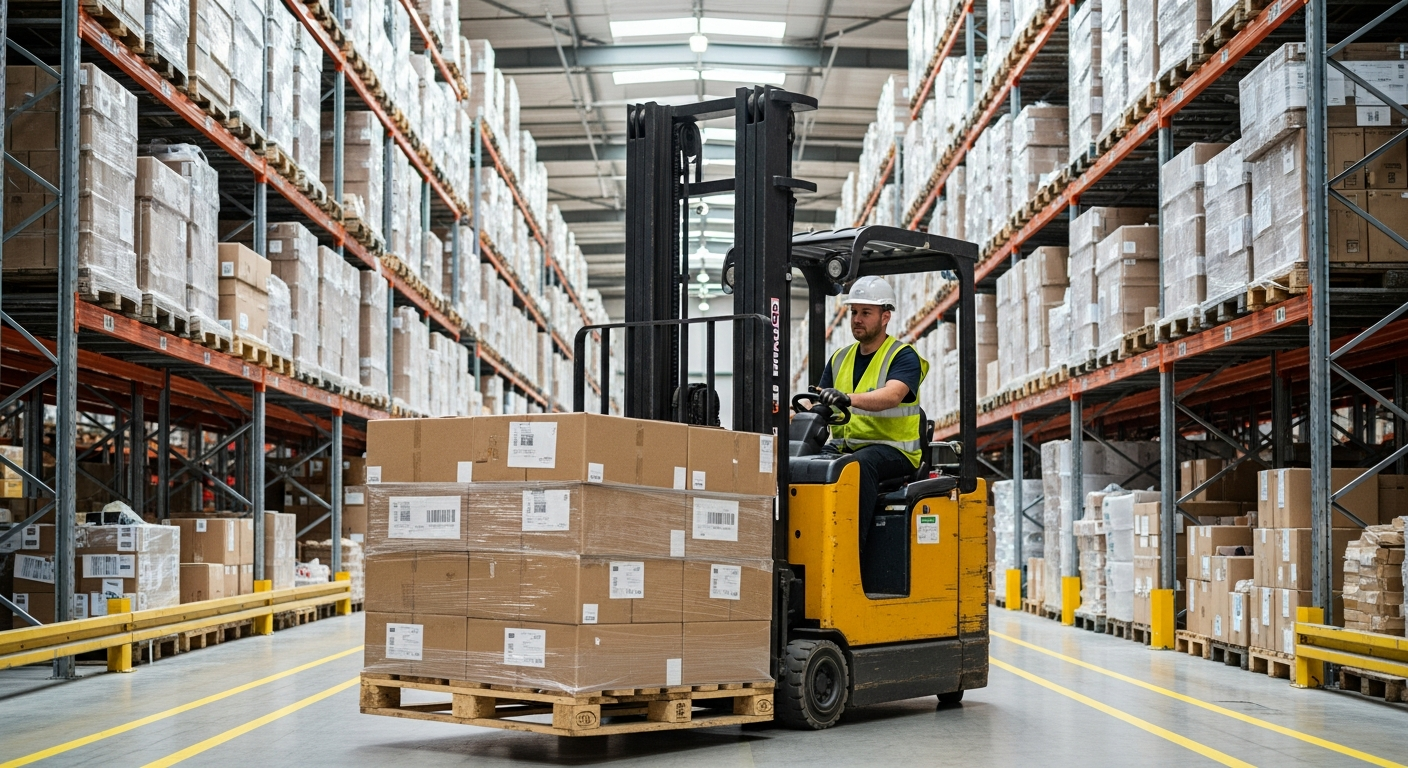 Din framtid i industriell drift och lagerarbete