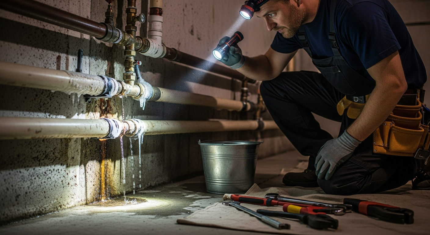 물 새는 소리, 놓치지 말아야 할 배관 문제 징후