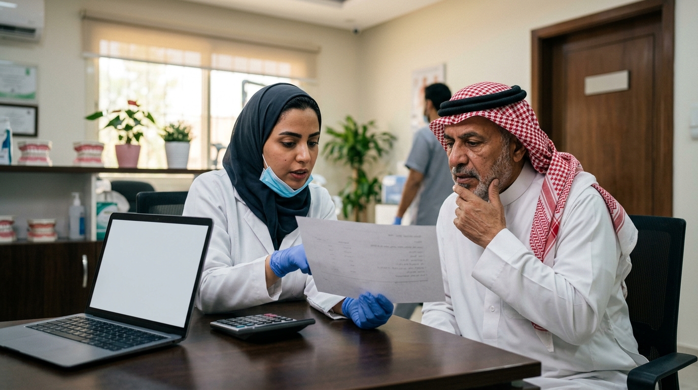 فحص تكاليف الرعاية السنية في عيادات الرياض