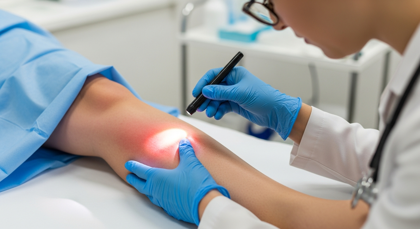 Approches médicales pour l'érysipele et la cellulite