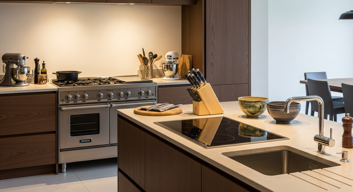 Organisation und Design in der modernen Kochumgebung