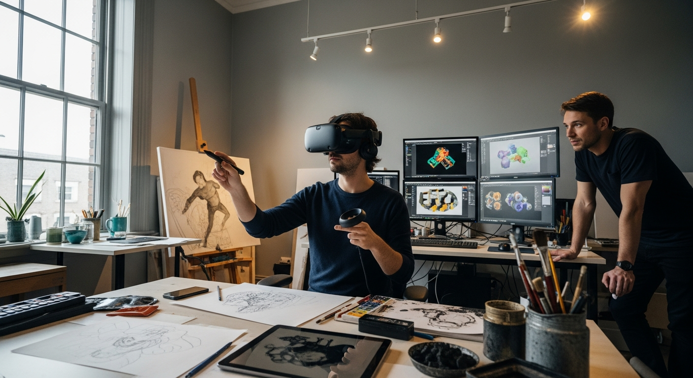 The Influence of AI on Creative Arts