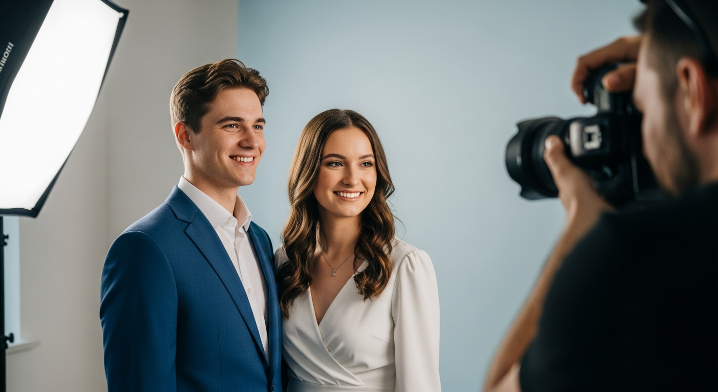 Kledingkeuzes voor eindexamenfoto's
