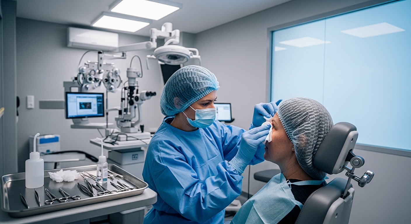 Подготовка к процедуре коррекции зрения