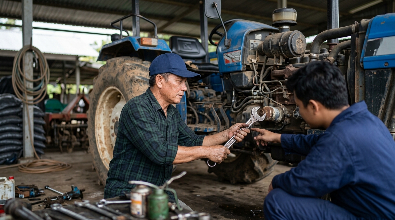 Cara Merawat Traktor Agar Awet dan Siap Kerja