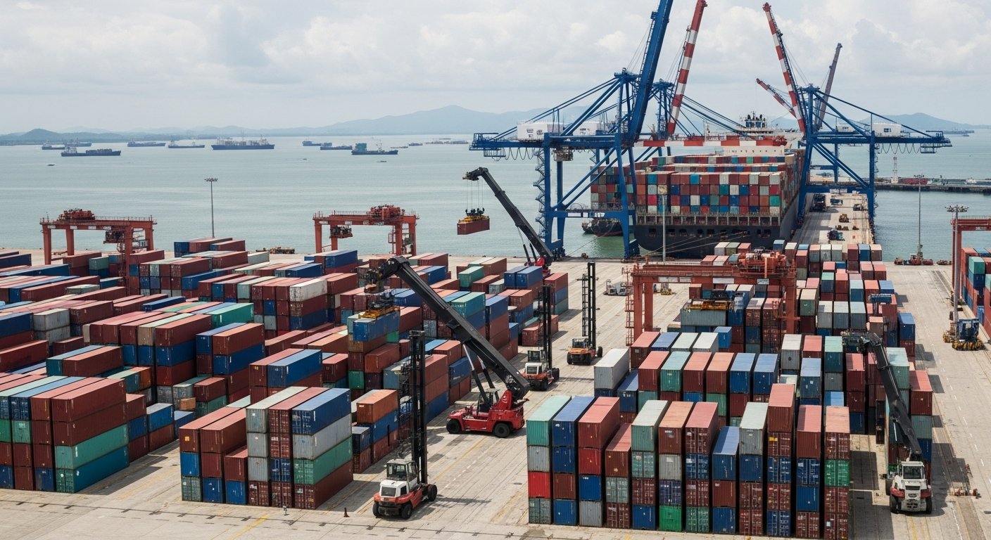 Strategien für die Abwicklung von Überseecontainern