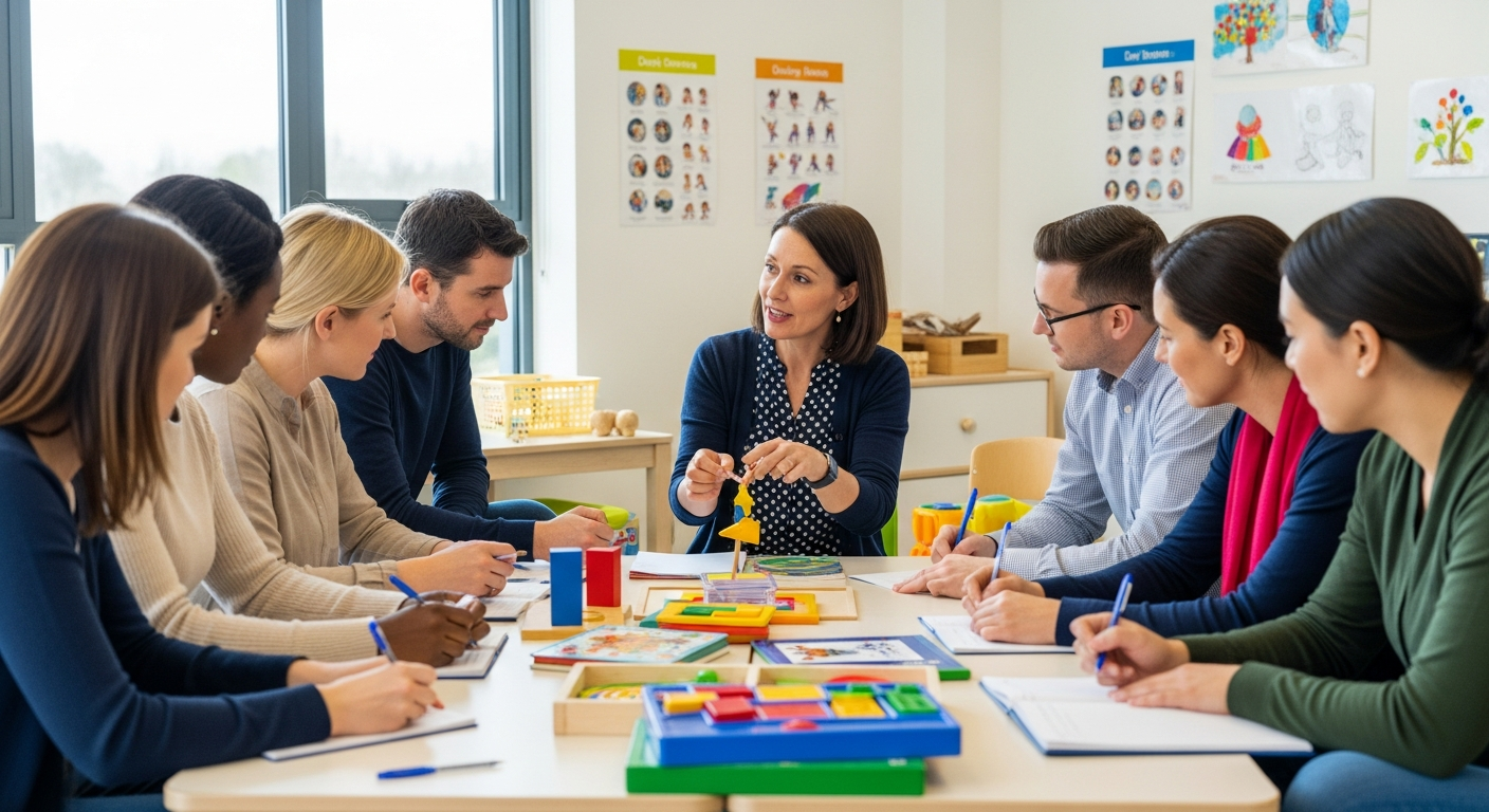Développer une carrière dans l'encadrement des enfants