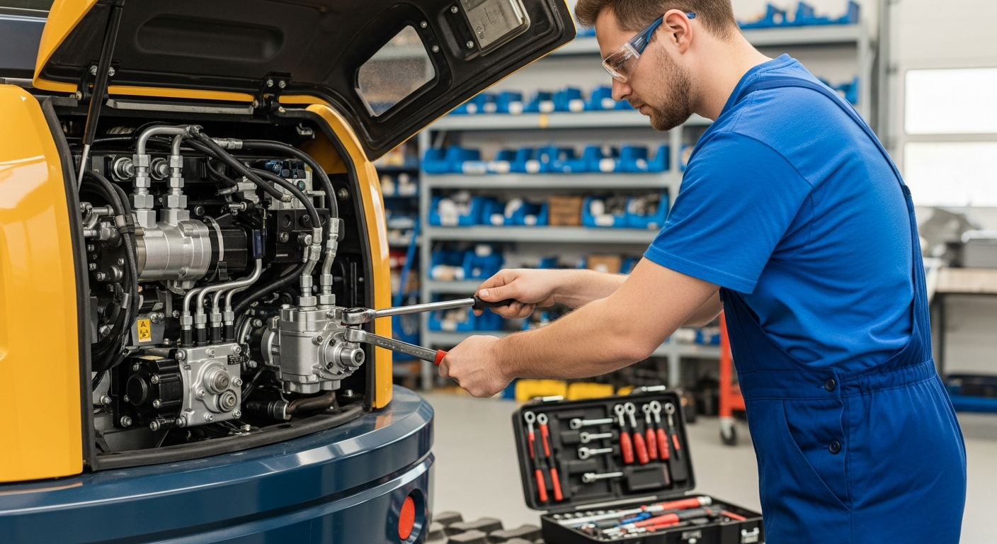 Wartungstipps für hydraulische Kompaktgeräte