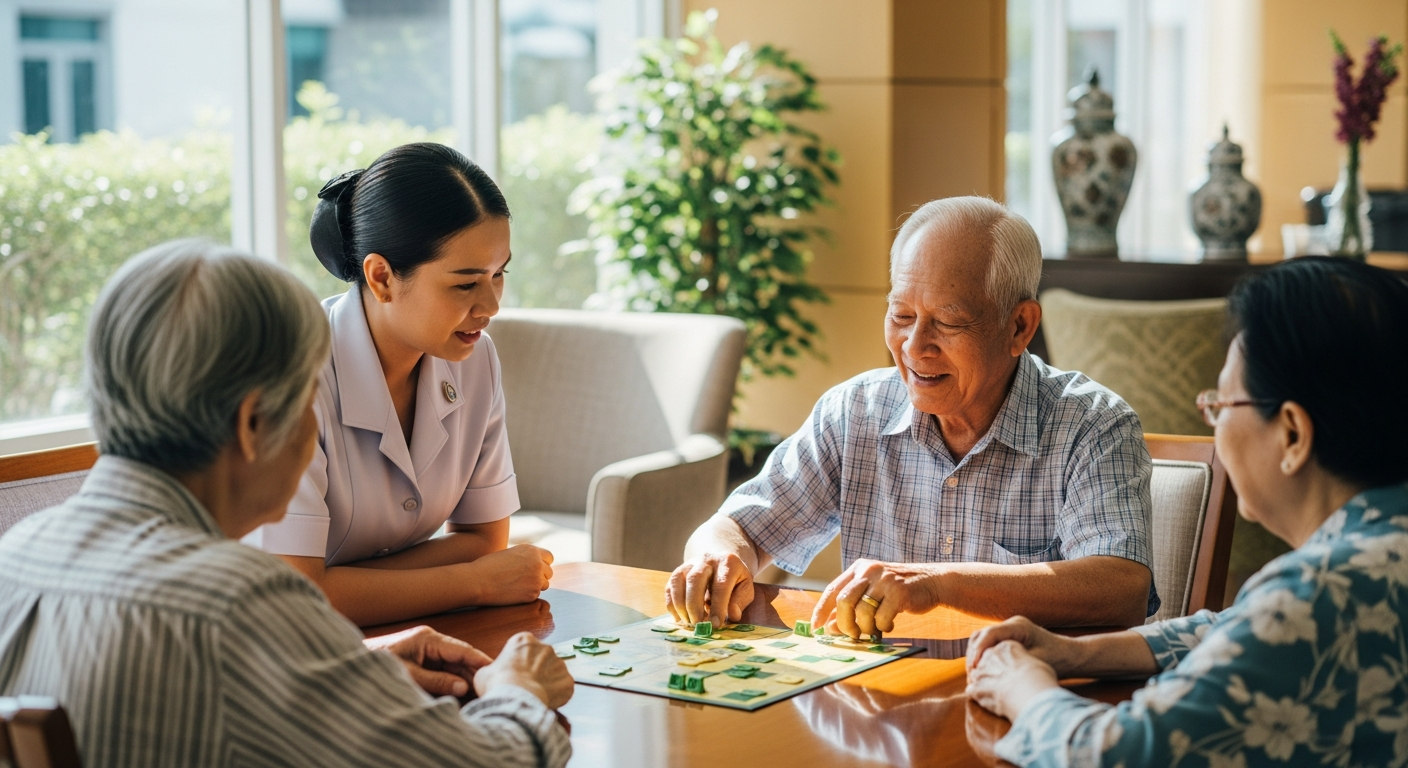 บริการดูแลผู้สูงอายุแบบองค์รวมเพื่อความสุข