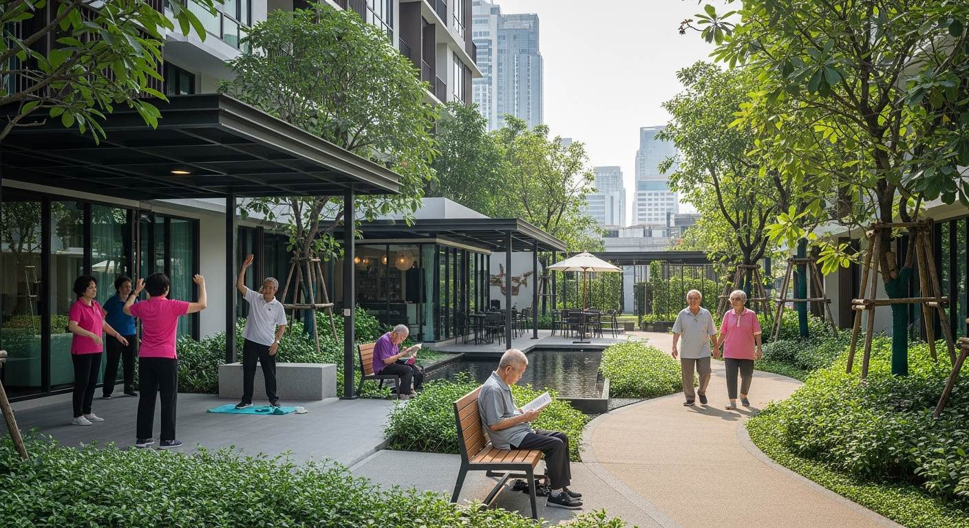 สำรวจแนวโน้มที่พักผู้สูงอายุในกรุงเทพฯ และทั่วโลก