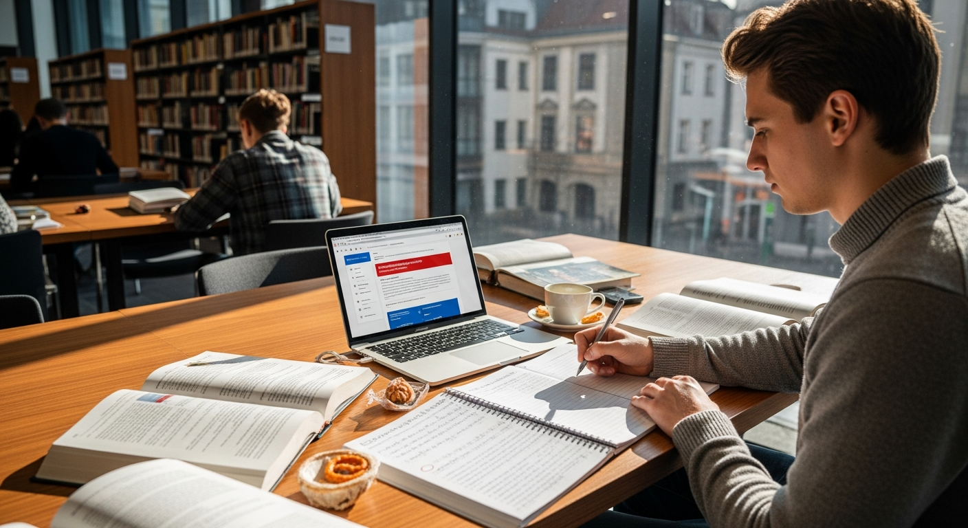 Processo de candidatura em instituições de ensino alemãs
