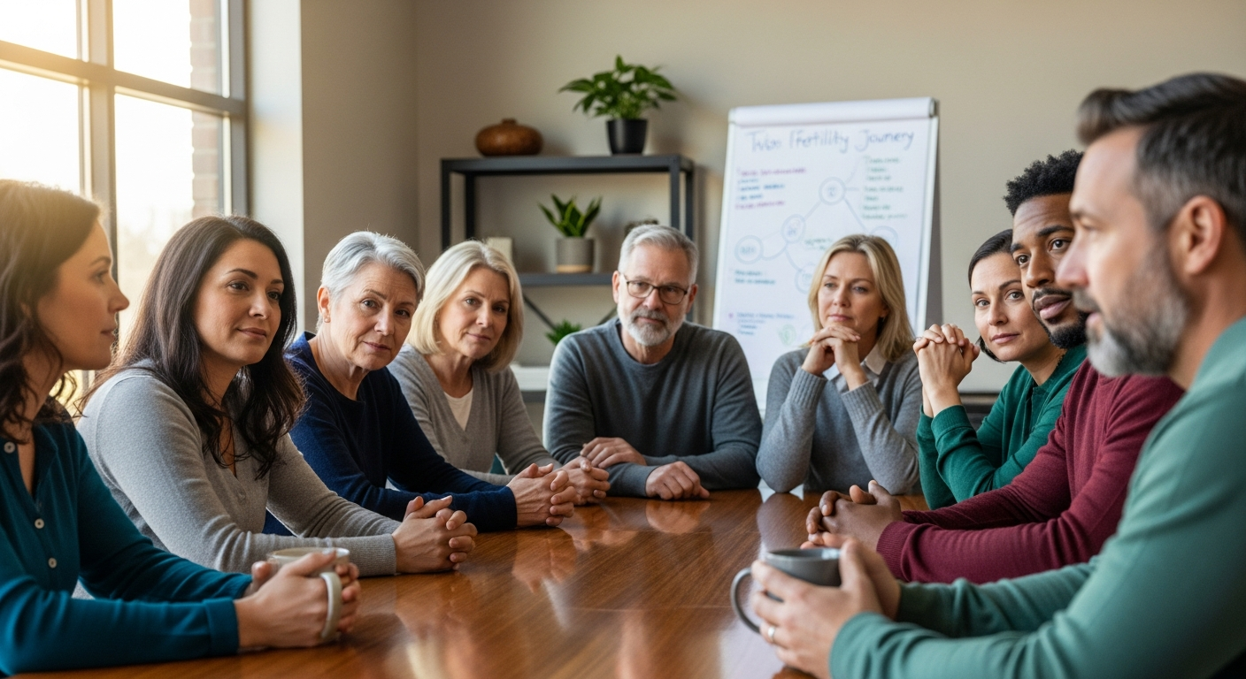 Suporte para quem busca tratamento de infertilidade
