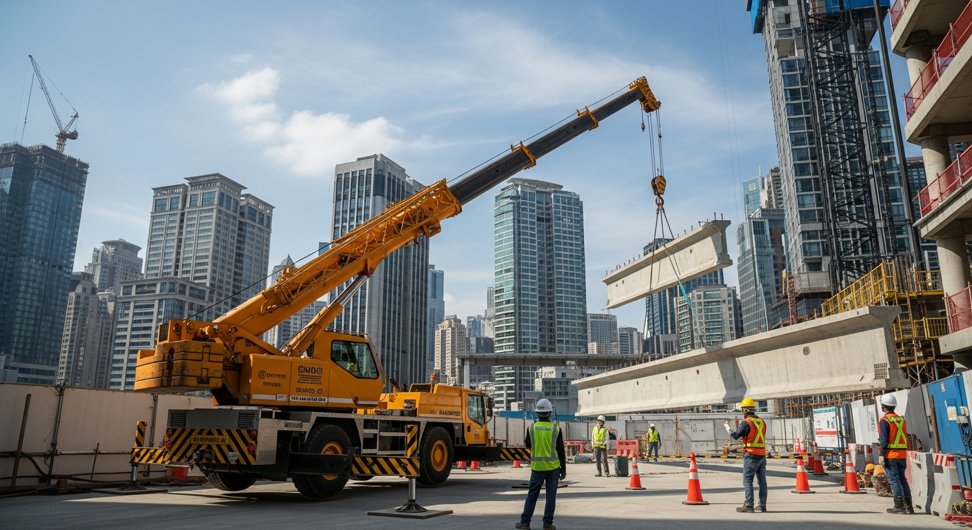 Význam přenosných jeřábů pro infrastrukturu