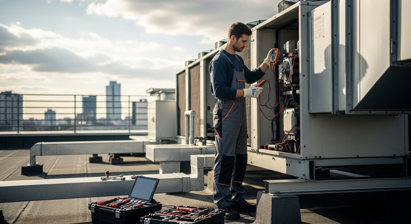 Vedlikehold av klimaanlegg og varmesystemer