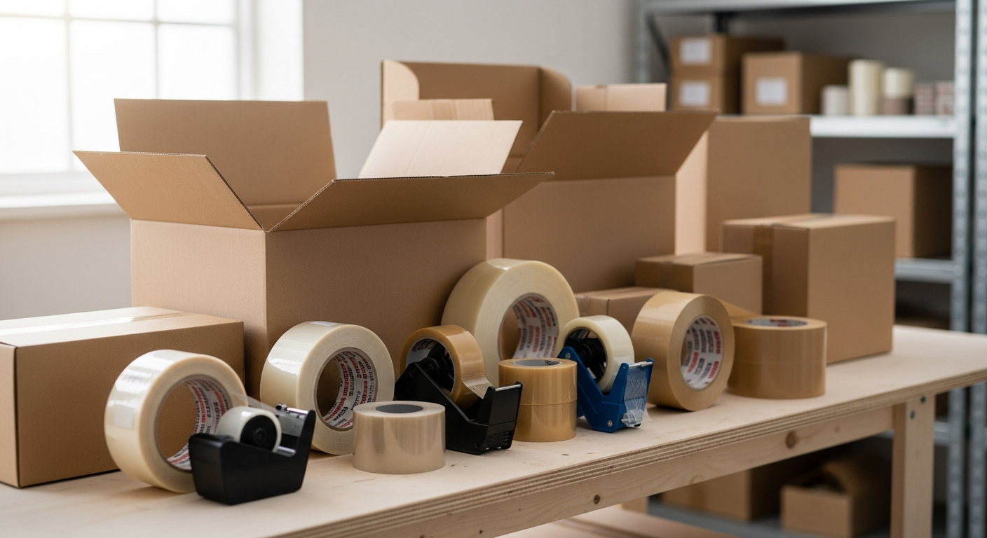 Keuzegids voor de juiste verzenddoos en tape