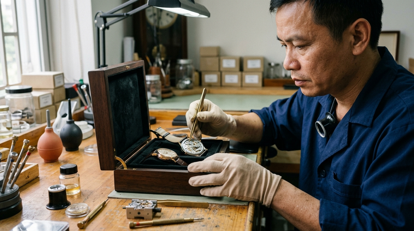 Bảo quản đồng hồ đắt tiền đúng quy chuẩn kỹ thuật