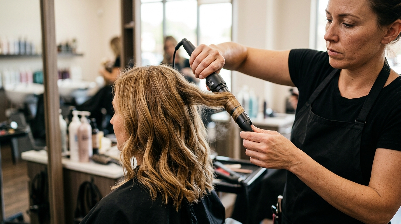 Teknik Pembentukan Gelombang Rambut Tahan Lama