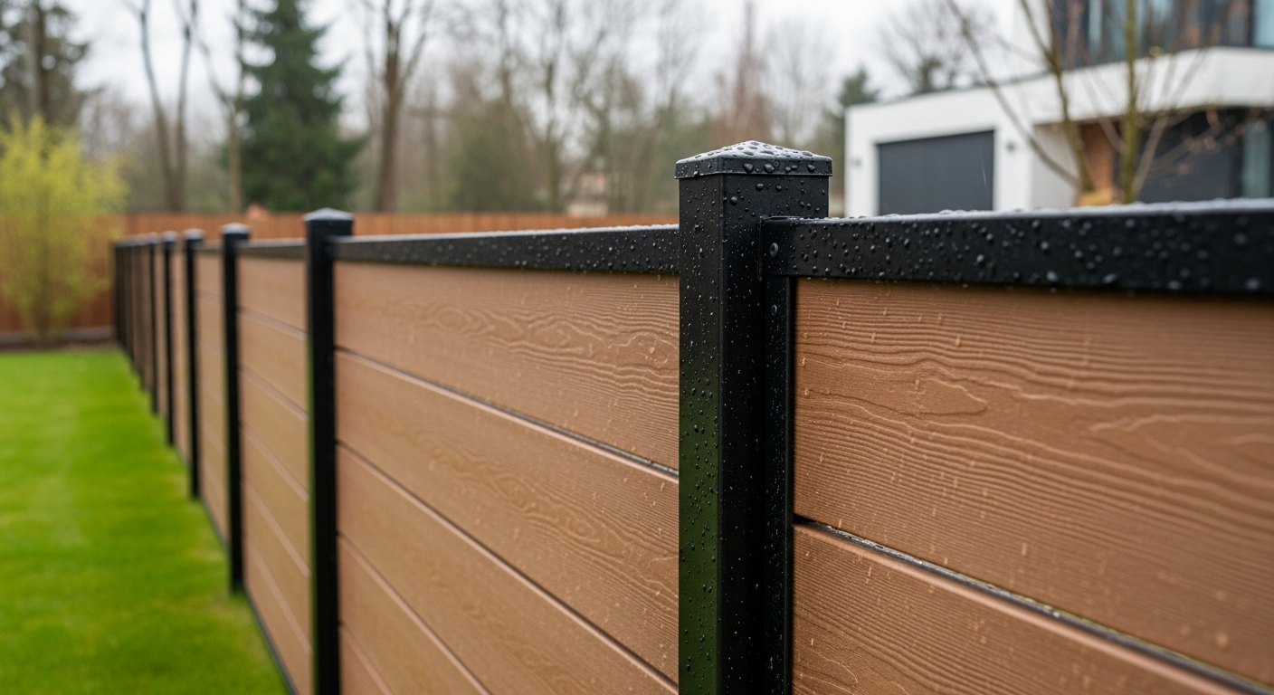 วัสดุและดีไซน์ของรั้วสำเร็จรูปเพื่อความทนทาน