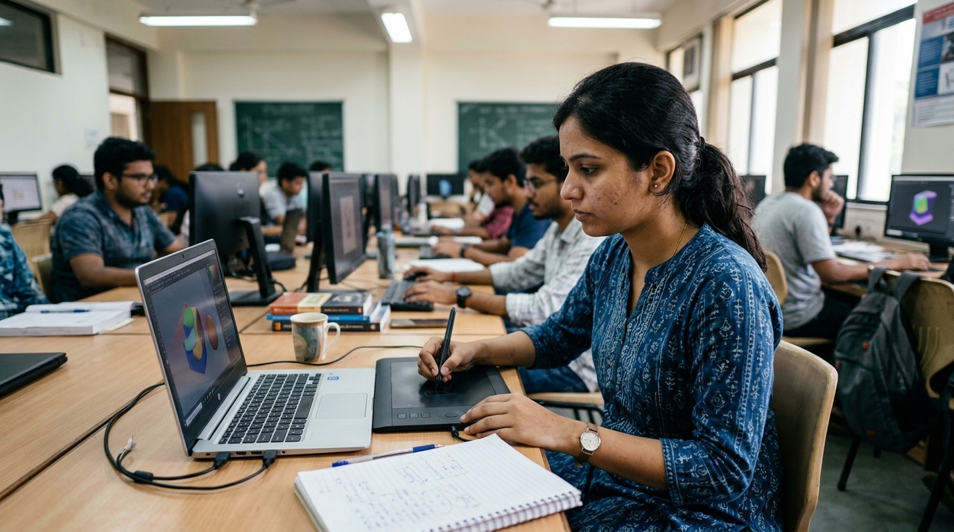 कंप्यूटर ग्राफिक्स में उच्च शिक्षा के अवसर