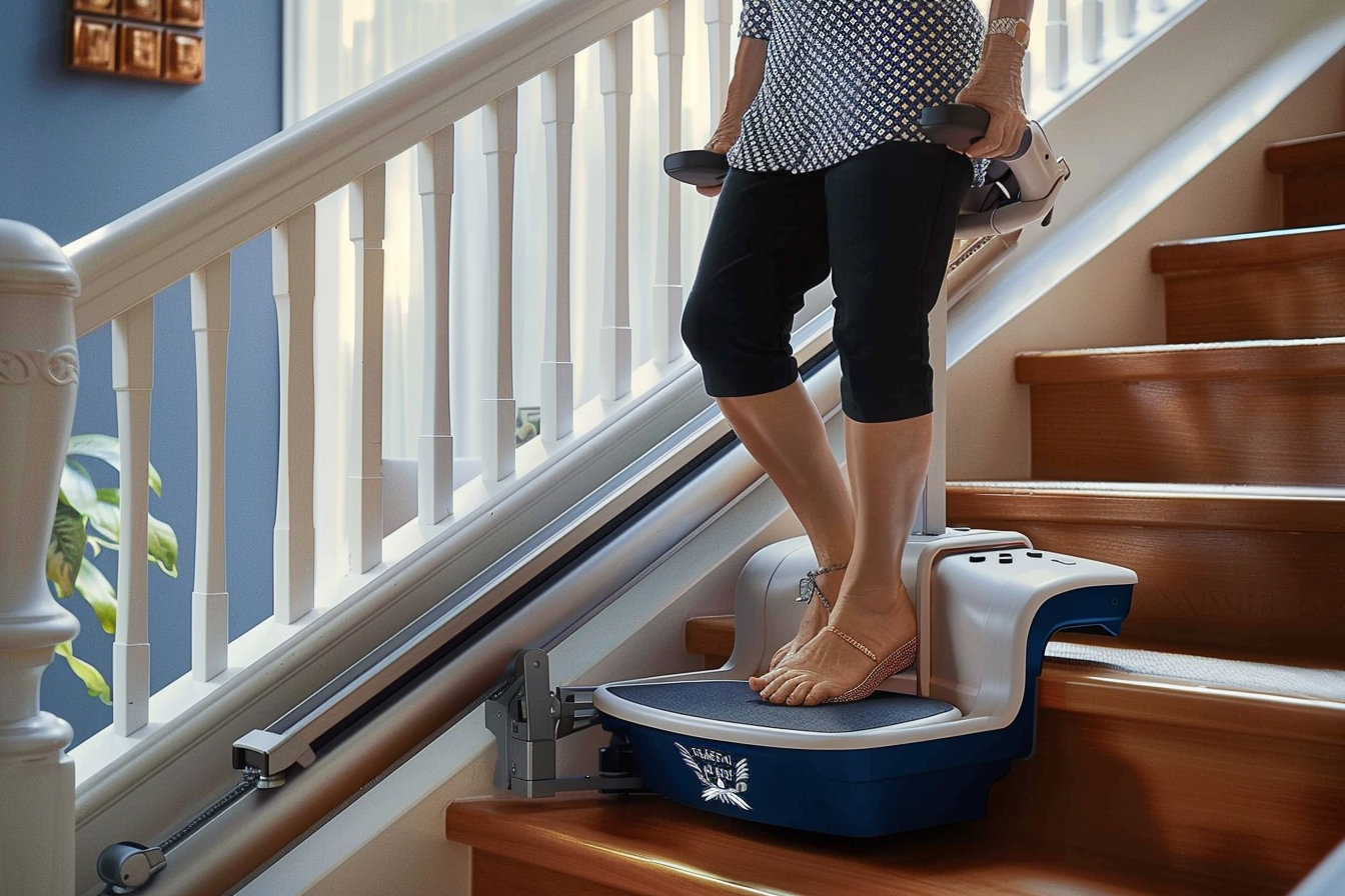 New Portable Stair Lift Requires No Installation (See How)