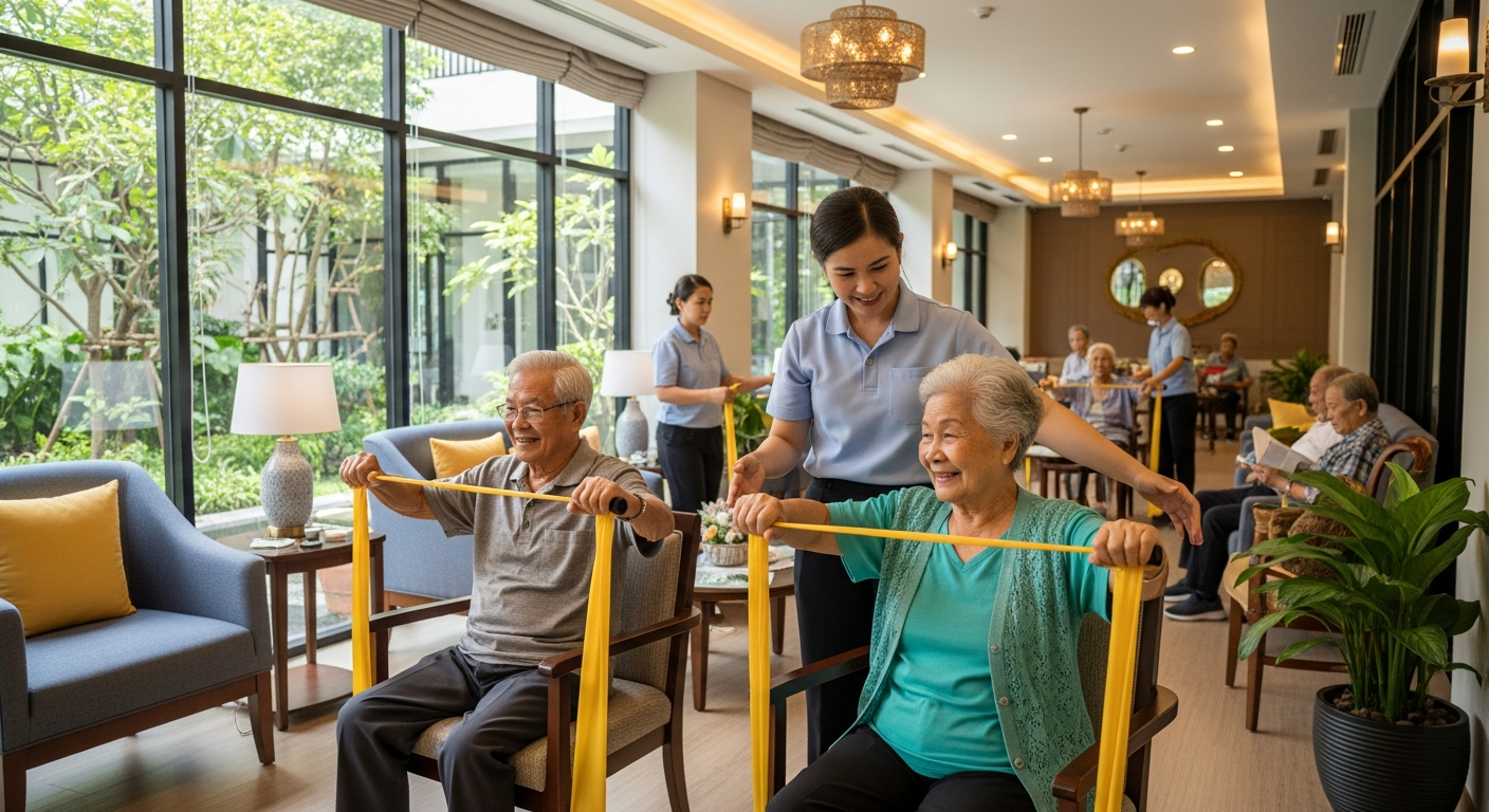 การดูแลผู้สูงอายุแบบครบวงจรเพื่อความเป็นอยู่ที่ดี